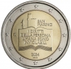 2 Euro San Marino 2024 "Erklärung der Bürgerrechte" in Kapsel
