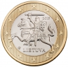 1 Euro Litauen 2022