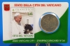 Coin-Card Vatikan 2020 (Nr.34 +Briefmarke