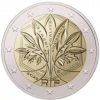 2 Euro Kursmünze Frankreich 2022 "Neues Motiv - stilisierter Baum