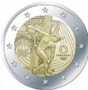 2 Euro Frankreich 2022  "The Genius and the Discus Throwing - Arc de Triomphe