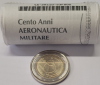 2 Euro roll Italy 2023 "100 Years of the Italian Air Force