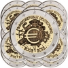 16x 2 Euro 2012 (Währung) ohne Deutschland
