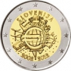 2 Euro Slowenien 2012 "Währung"