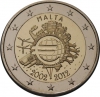 2 Euro Malta 2012 "Währung"