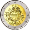 2 Euro Estland 2012 "Währung"