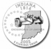 USA 1 Quarter Indiana 2002 (D)
