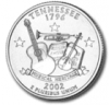 USA 1 Quarter Tennessee 2002 (P)