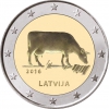 2 Euro Lettland 2016 "Milchwirtschaft"