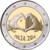 2 Euro Malta 2016 "Liebe"