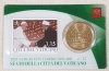 Coin-Card Vatikan 2021 (Nr.37 +Briefmarke